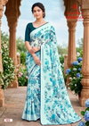 Grishma Vol 1 By Kashvi Georgette Piping Border Sarees
